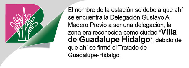 Estación Delegación Gustavo A. Madero L-7 del Metrobús