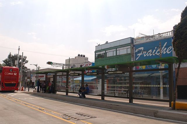 Estación Garrido L7 del Metrobús